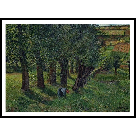 The Chou at Pontoise 1882, A New Print Of a Camille Pissaro Painting