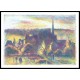 The Church and Farm at Eragny sur Epte 1894 95, A New Print Of a Camille Pissaro Painting