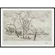 The Church of Osny near Pontoise 1885, A New Print Of a Camille Pissaro Painting