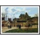 The Court House Pontoise 1873, A New Print Of a Camille Pissaro Painting