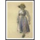 The Cowgirl 1892, A New Print Of a Camille Pissaro Painting