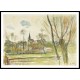 The Esplanade of Bazincourt 1890, A New Print Of a Camille Pissaro Painting