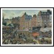 The Fair Dieppe Sunny Afternoon 1901, A New Print Of a Camille Pissaro Painting