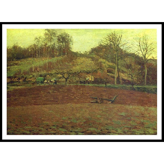 The Field 1874, A New Print Of a Camille Pissaro Painting