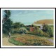 The Garden of the Hotel Berneval 1900, A New Print Of a Camille Pissaro Painting