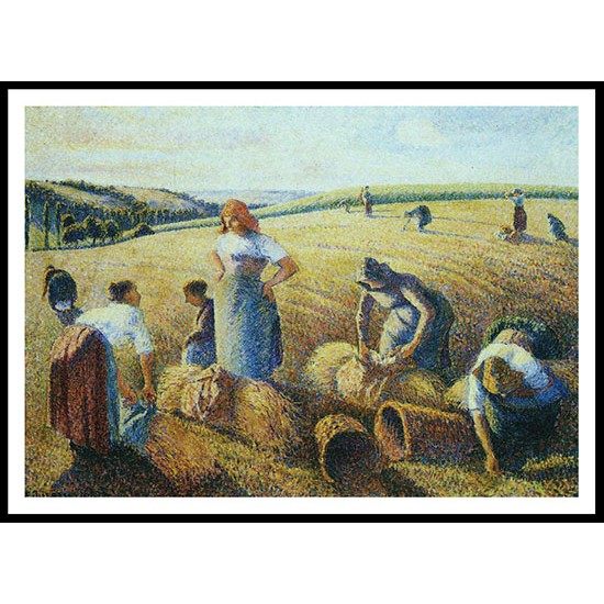 The Gleaners 1889, A New Print Of a Camille Pissaro Painting