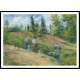 The Harvest Pontoise 1880, A New Print Of a Camille Pissaro Painting