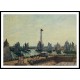 The Inner Port and Pilots Jetty Le Havre 1903, A New Print Of a Camille Pissaro Painting