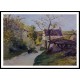 The Large Walnut Tree at the Hermitage 1875, A New Print Of a Camille Pissaro Painting