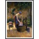 The Laundry Woman 1879, A New Print Of a Camille Pissaro Painting