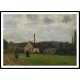 The Little Factory 1862 65, A New Print Of a Camille Pissaro Painting