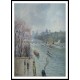 The Louvre   Afternoon Rainy Weather 1902 , A New Print Of a Camille Pissaro Painting