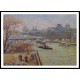 The Louvre 1901, A New Print Of a Camille Pissaro Painting