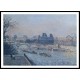 The Louvre Afternoon 1902, A New Print Of a Camille Pissaro Painting