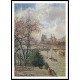 The Louvre Gray Weather Afternoon 1902, A New Print Of a Camille Pissaro Painting