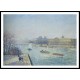 The Louvre Morning Winter Sunshine Frost the Pont Neuf the Seine 1901, A New Print Of a Camille Pissaro Painting