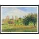 The Meadow at Eragny Summer Sun Late Afternoon 1901, A New Print Of a Camille Pissaro Painting