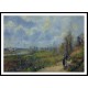 The Pathway at Le Chou Pontoise 1878, A New Print Of a Camille Pissaro Painting