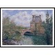 The Pavillion de Flore and the Pont Royal 1902, A New Print Of a Camille Pissaro Painting