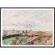 The Pier and the Semaphore of Havre 1903, A New Print Of a Camille Pissaro Painting