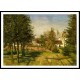 The Pine Trees of Louveciennes 1870, A New Print Of a Camille Pissaro Painting