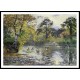 The Pond at Montfoucault 1874, A New Print Of a Camille Pissaro Painting