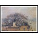 The Pont Neuf Statue of Henri IV Mist 1901, A New Print Of a Camille Pissaro Painting