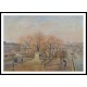 The Pont Neuf the Statue of Henri IV Sunny Weather Morning 1900, A New Print Of a Camille Pissaro Painting