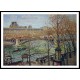 The Pont du Carrousel Afternoon 1903, A New Print Of a Camille Pissaro Painting