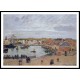 The Port of Dieppe 1902, A New Print Of a Camille Pissaro Painting