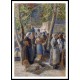 The Poultry Market in Gisors 1887, A New Print Of a Camille Pissaro Painting