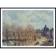 The Quay Malaquais Morning Sunny Weather 1903, A New Print Of a Camille Pissaro Painting