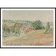 The Road at Eragny 1898, A New Print Of a Camille Pissaro Painting