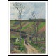 The Road by the Hermitage Pontoise 1877, A New Print Of a Camille Pissaro Painting