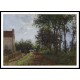 The Road near the Farm 1871, A New Print Of a Camille Pissaro Painting