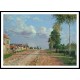 The Road to Versailles Rocquencourt 1871, A New Print Of a Camille Pissaro Painting