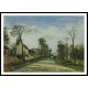 The Road to Versailles at Louveciennes 1870, A New Print Of a Camille Pissaro Painting