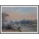 The Seine and the Louvre 1903, A New Print Of a Camille Pissaro Painting