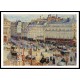 The Square of Havre Paris 1893, A New Print Of a Camille Pissaro Painting