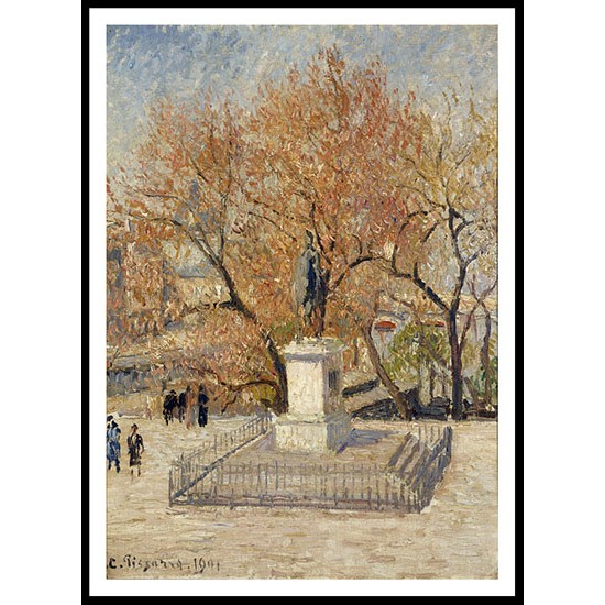 The Statue of Henri IV 1901, A New Print Of a Camille Pissaro Painting