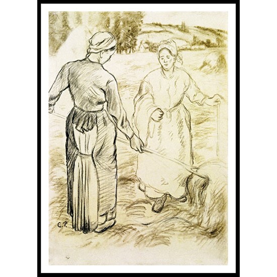 The Tedders 1880 81, A New Print Of a Camille Pissaro Painting