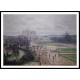 The Tuileries Garden Raining 1890, A New Print Of a Camille Pissaro Painting