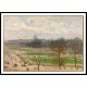 The Tuileries Gardens on a Winter Afternoon 1899, A New Print Of a Camille Pissaro Painting