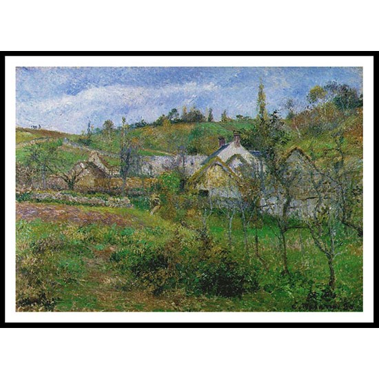 The Valhermeil near Pontoise 1880, A New Print Of a Camille Pissaro Painting