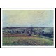 The Village of Eragny 1885, A New Print Of a Camille Pissaro Painting