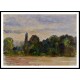 Trees Eragny 1890, A New Print Of a Camille Pissaro Painting