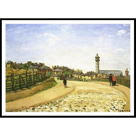 Upper Norwood Chrystal Palace London 1870, A New Print Of a Camille Pissaro Painting