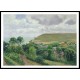 View of Berneval 1900, A New Print Of a Camille Pissaro Painting