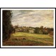 View of Marly le Roi 1870, A New Print Of a Camille Pissaro Painting