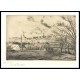 View of Pontoise 1885, A New Print Of a Camille Pissaro Painting